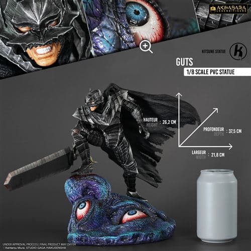 Kitsune - Legend Figure - Berserk - Guts Berserker 1/8 Statue 26cm