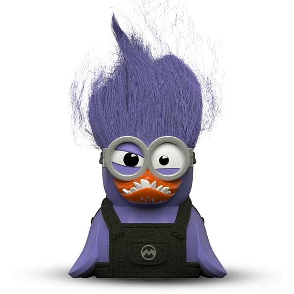 Numskull - Det bästa av TUBBZ badankor i låda - Minions - Purple Minion "Evil" (Första upplagan) - 9cm