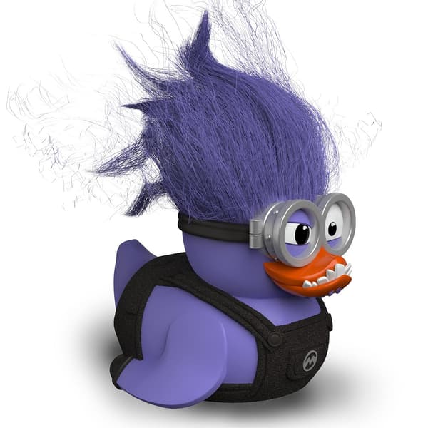 Numskull - Det bästa av TUBBZ badankor i låda - Minions - Purple Minion "Evil" (Första upplagan) - 9cm