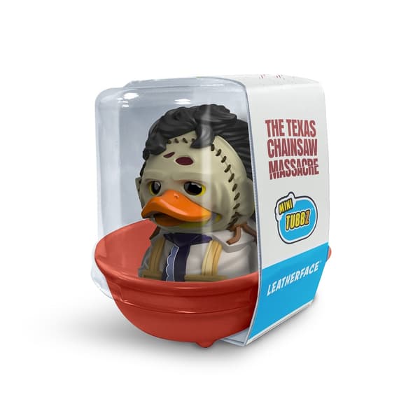 Numskull - Mini TUBBZ badanka - The Texas Chainsaw Massacre - Leatherface (badkarsutgåva) - 8cm