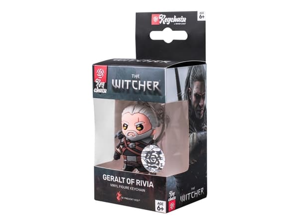 Cenega The Witcher Geralt of Rivia Good Loot 3D Keychain, Samlarfigur, Videospel