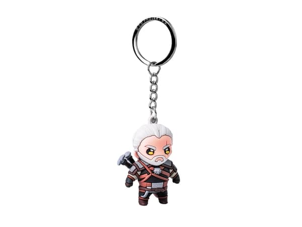 Cenega The Witcher Geralt of Rivia Good Loot 3D Keychain, Samlarfigur, Videospel