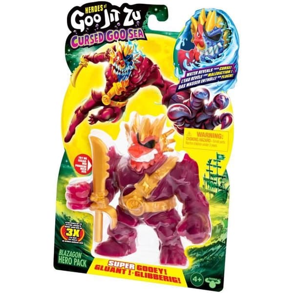 Figur - HERoeS OF GOO JIT ZU - Förbannade Goo Sea - GJZ Blazagon - 11 cm