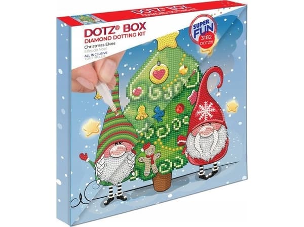 Dante DIAMOND DOTZ DIAMOND DOTZ DOTZ BOX CHRISTMAS ELVES