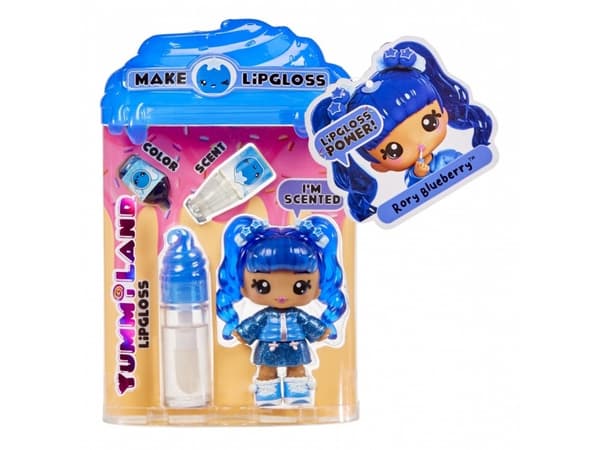 MGA Yummiland Lip Gloss Doll Rory Blueberry 120766
