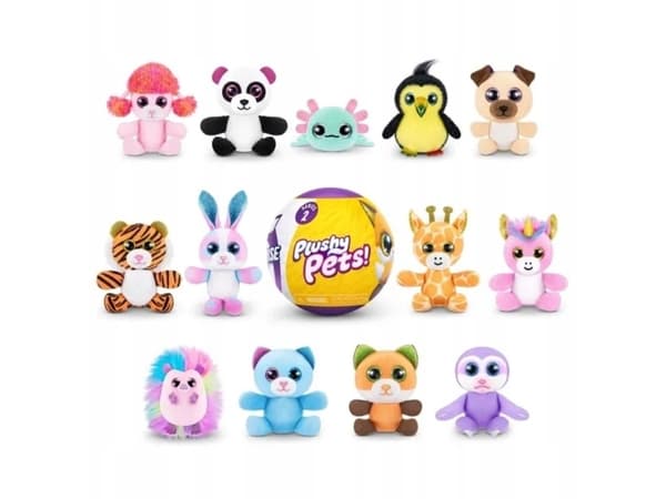 5SURPRISE 5 SURPRISE set of miniatures Plushy Pets, 2 series, assort., 77488GQ2