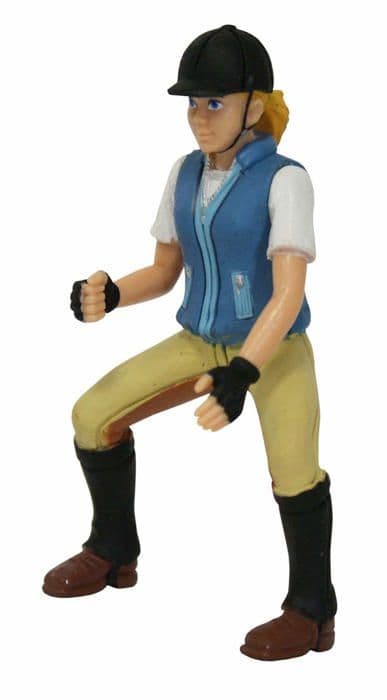 Ryttare Figur 10 - BULLY - Grå - Leksak för barn från 3 år