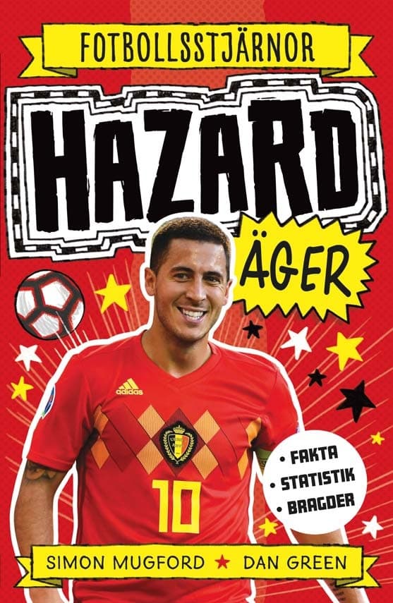 Bok Fotbollsstjärnor, Hazard