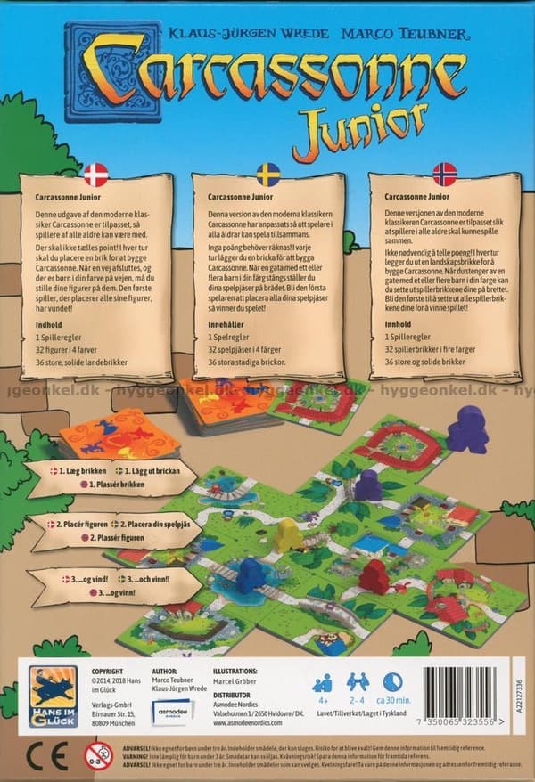 Spel Carcassonne Junior