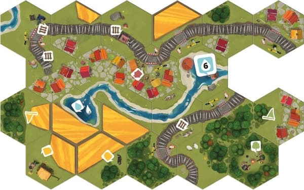 Spel Dorfromantik