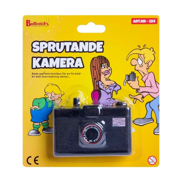 Buttericks Sprutande Kamera