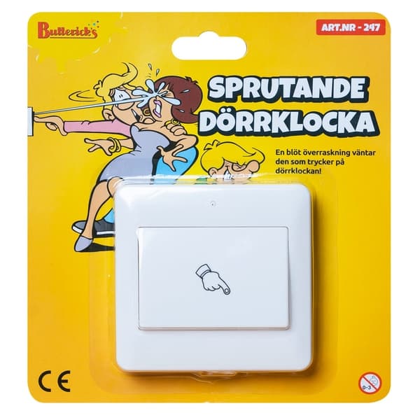 Buttericks Sprutande Dörrklocka
