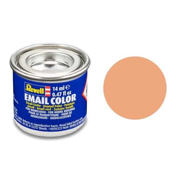 Revell Emaljfärg 14 ml. Flesh Matt, Hudfärg Nr 35