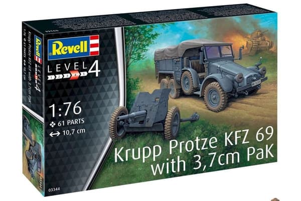 Revell Modellset Krupp Protze KFZ 69