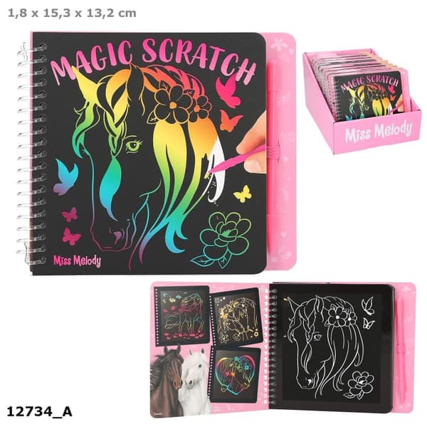 Miss Melody Mini Magic Scratch Bok