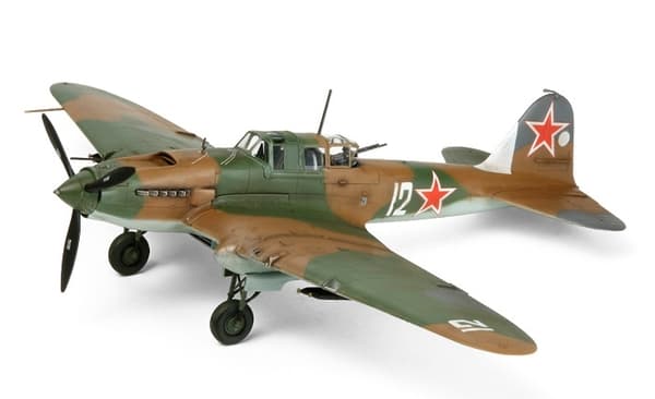 Tamiya Modellbygge Ilyshin IL-2 Shturmovik, Skala 1:72