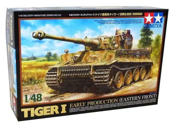 Tamiya German Heavy Tank Tiger I Early Production, Skala 1:48