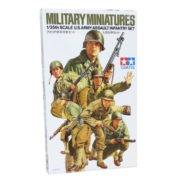 Tamiya Modellbygge US Army Assault Infantry, Skala 1:35