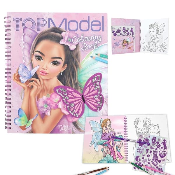 TOPModel Målarbok, Fairy
