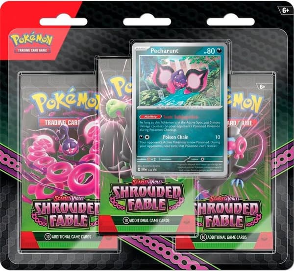 Pokémon Shrouded Fable Blister 3-Pack SV6.5