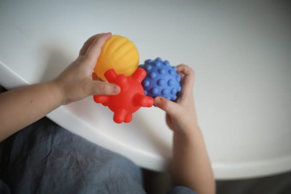 Badleksak, Aktivitetsbollar, 3-pack - Rätt Start
