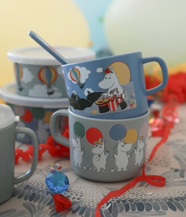 Mumin Festligheter, Mugg med handtag, Landskap - Rätt Start