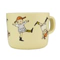 Miniatyrbild 1 av 3: Pippi Cirkus, Mugg med handtag, Gul  - Rätt Start