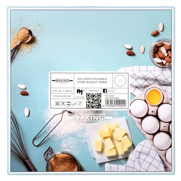 Baking by Martinex Donut Form, Stor - Martinex