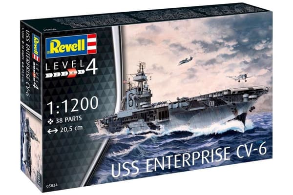 Revell Modellbåt USS Enterprise CV-6