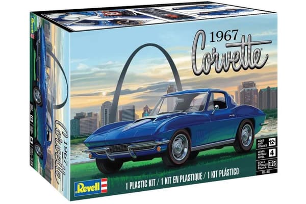 Revell Modellbil 1967 Corvette Coupe
