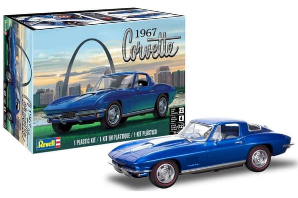 Revell Modellbil 1967 Corvette Coupe