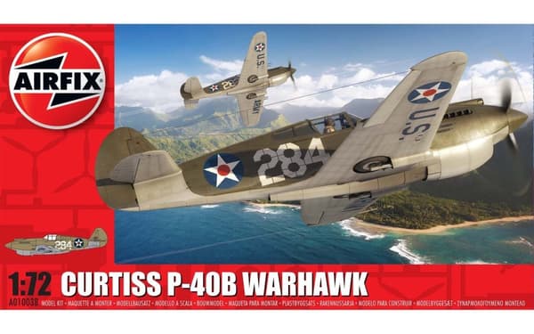 Airfix Modellflyg A01003B Curtiss P-40B Warhawk 1:72