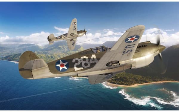Airfix Modellflyg A01003B Curtiss P-40B Warhawk 1:72