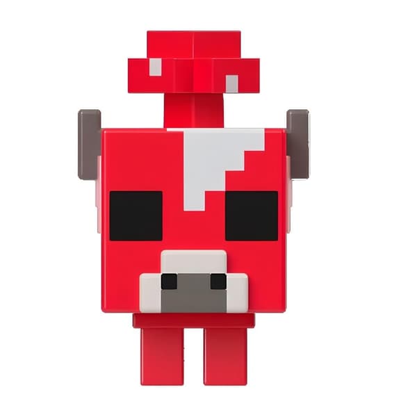 Minecraft Mob Head Minis,  Red Mooshroom