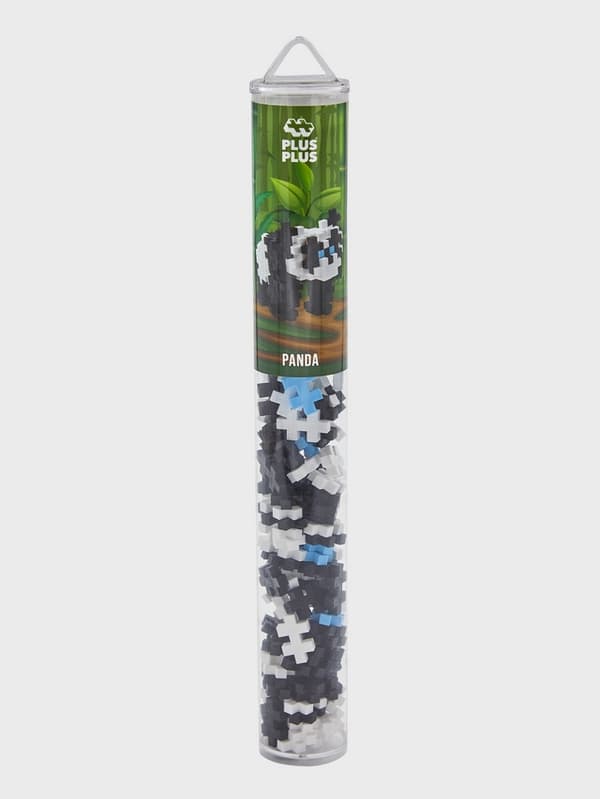 Plus-Plus Tube Panda, 100 pcs