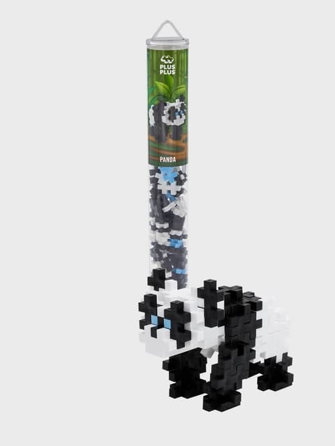 Plus-Plus Tube Panda, 100 pcs
