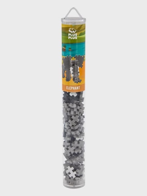 Plus-Plus Tube Elephant, 100 pcs