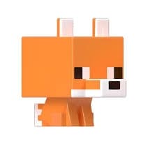 Minecraft Mob Head Minis,  Red Fox