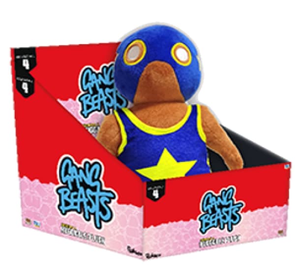 Gang Beasts Kramvänlig Plysch, 30 cm