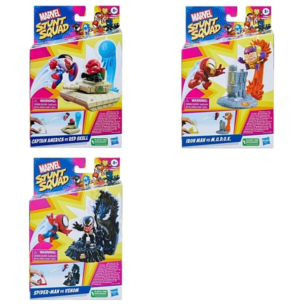 Marvel Stunt Squad Figure & Feature Target, 1 st