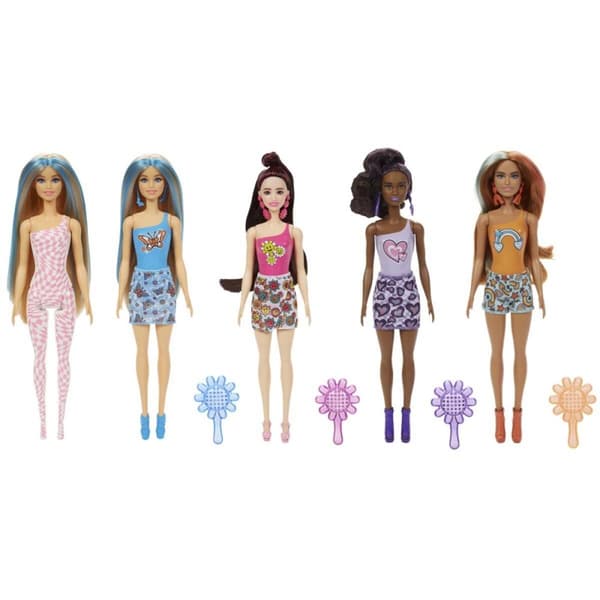 Barbie Color Reveal Rainbow Groovy Series