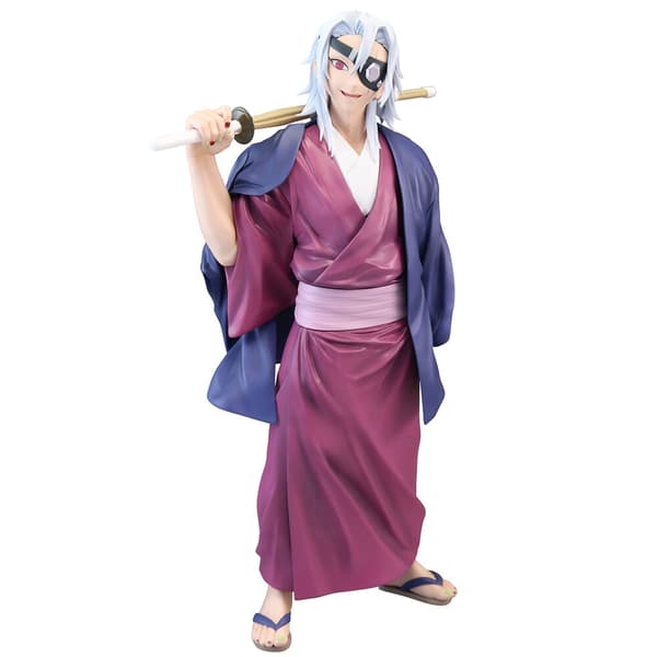 Demon Slayer Kimetsu no Yaiba Giyu Tengen Uzui Ichibansho figure 27cm