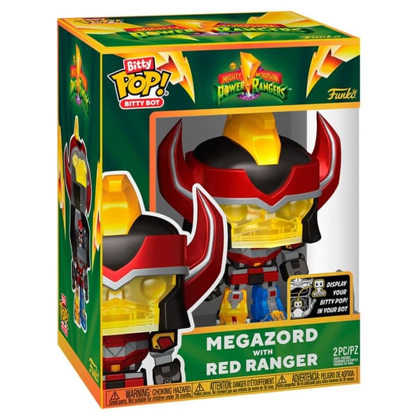 Bitty Bots figure Mighty Morphin Power Rangers Megazord with Red Ranger