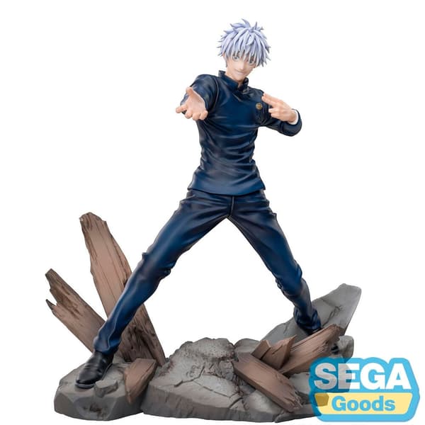 Jujutsu Kaisen Luminasta Satoru Gojo Fierce Battle figure 17cm