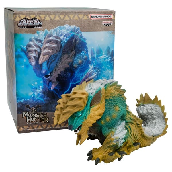 Monster Hunter Zinogre Enshrined Monsters figure 17cm