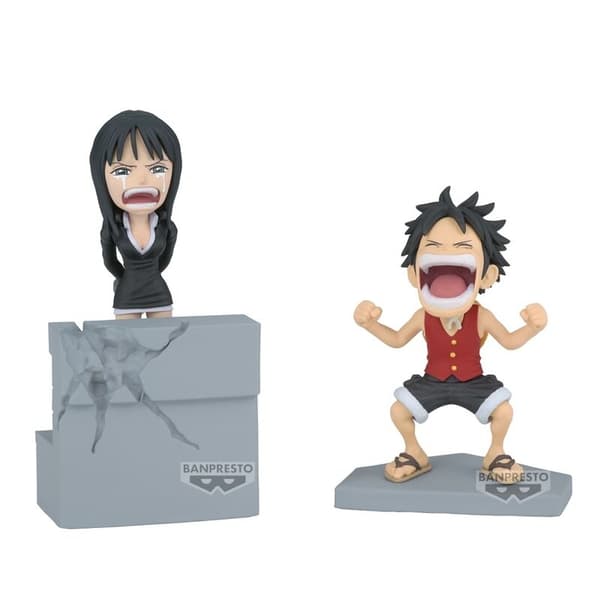 One Piece Luffy &#38; Nico Robin World Collectable figure 10cm