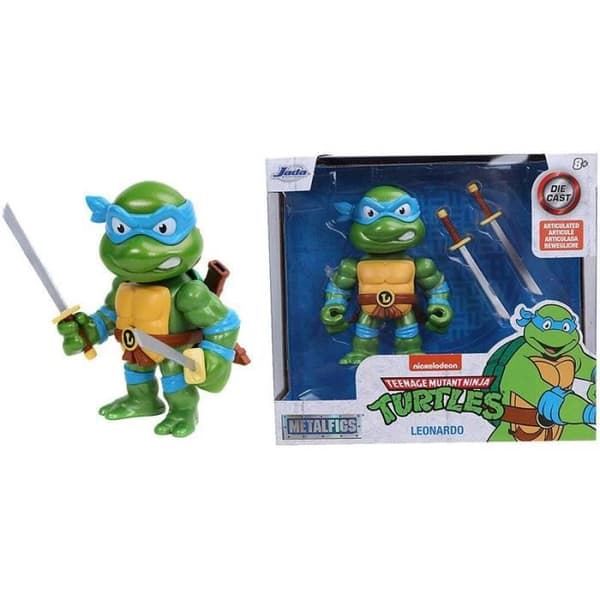 Figurin - SIMBA.DICKIE.GROUP - Leonardo - 10cm - Svart - Ledad