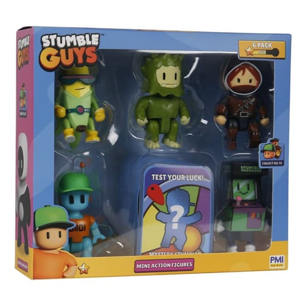 Action Figurer PMI Kids World S2 MINI ACTION FIGURES - 6 PACK DELUXE BOX VER.A