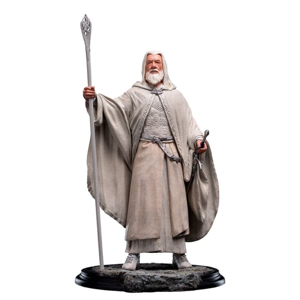 Weta Workshop Ringenes herre-trilogien - Gandalv den hvite Classic Series Statue i skala 1:6