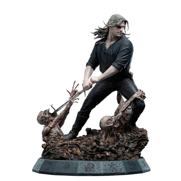 Weta Workshop The Witcher (säsong 2) - Geralt den vita vargen Limited EditionStaty i skala 1:4